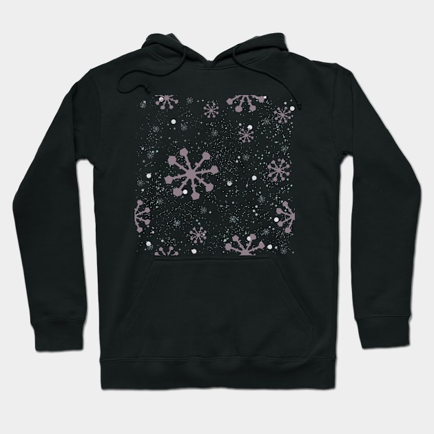 Snowflakes Hoodie by Countryside